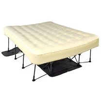 Folding air bed clearance frame